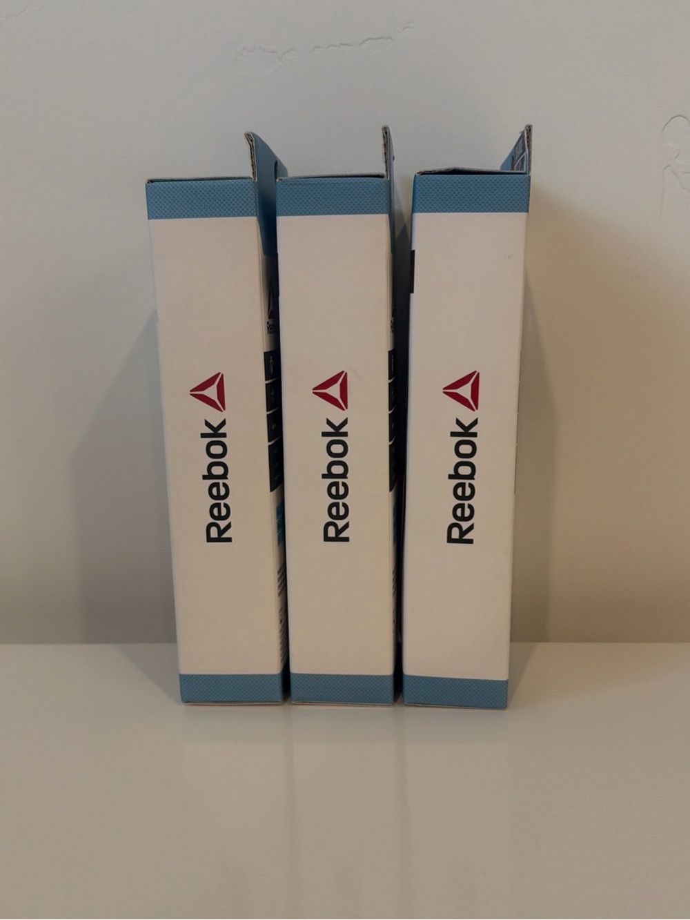 Lot of 3 pack Reebok Air Tech 6Pack Performance Thongs-Light Blue, White, Black - Picture 4 of 4